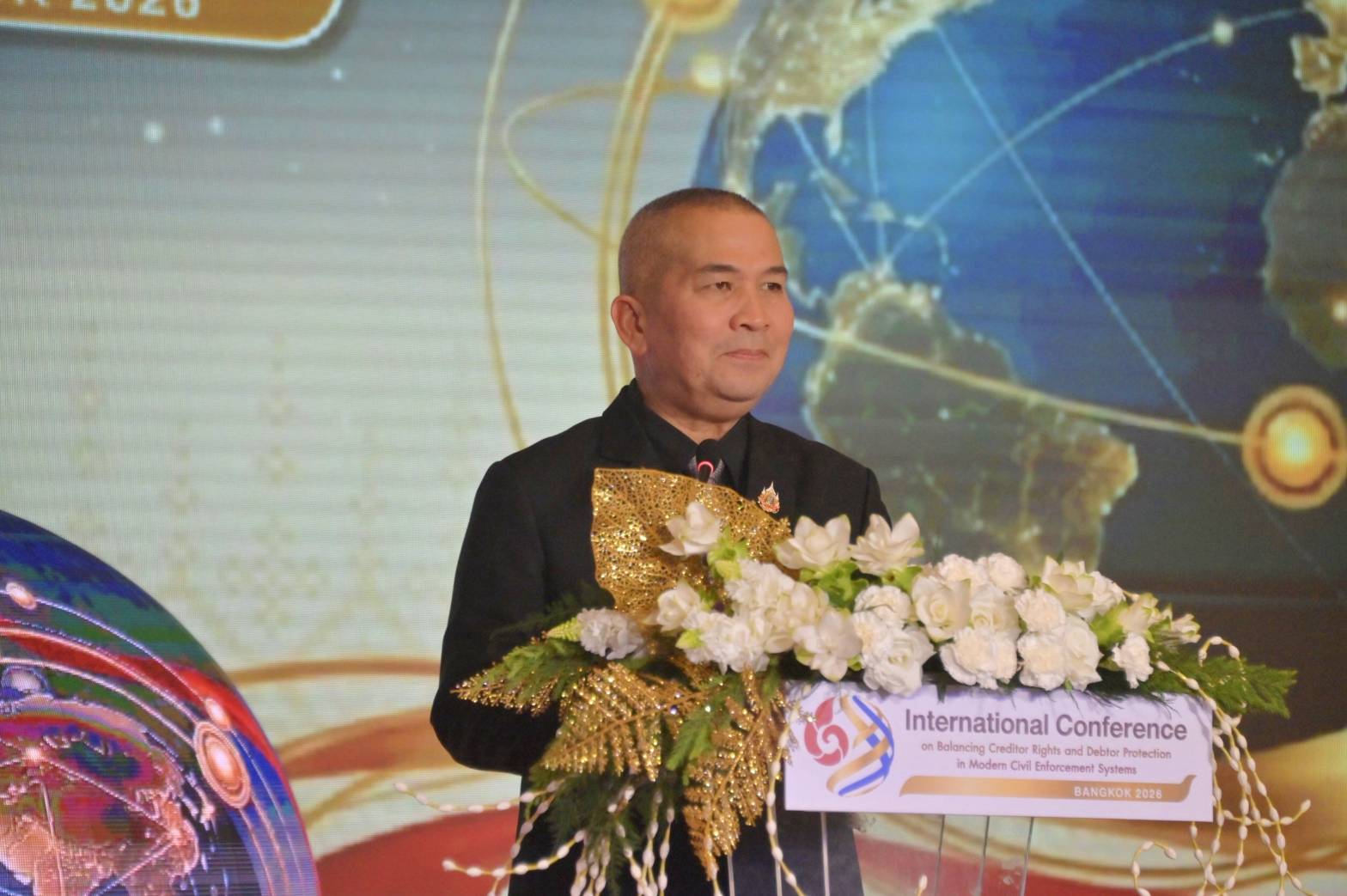 รัฐมนตรีว่าการกระทรวงยุติธรรม เป็นประธานเปิดการประชุมระหว่างประเทศว่าด้วยการบังคับคดีแพ่ง : การสร้างสมดุลระหว่างสิทธิของเจ้าหนี้และการคุ้มครองสิทธิของลูกหนี้ในระบบการบังคับคดีแพ่งสมัยใหม่